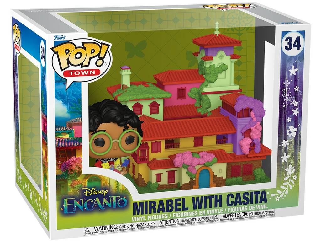 Funko Pop Town Disney Charm-Figur Mirabel mit Little House 73717