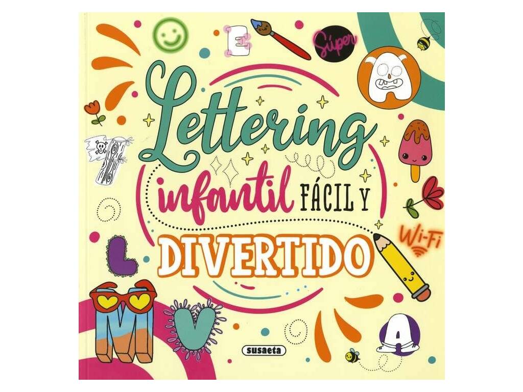 Lettering Infantil Fácil e Divertido de Susaeta S3607002