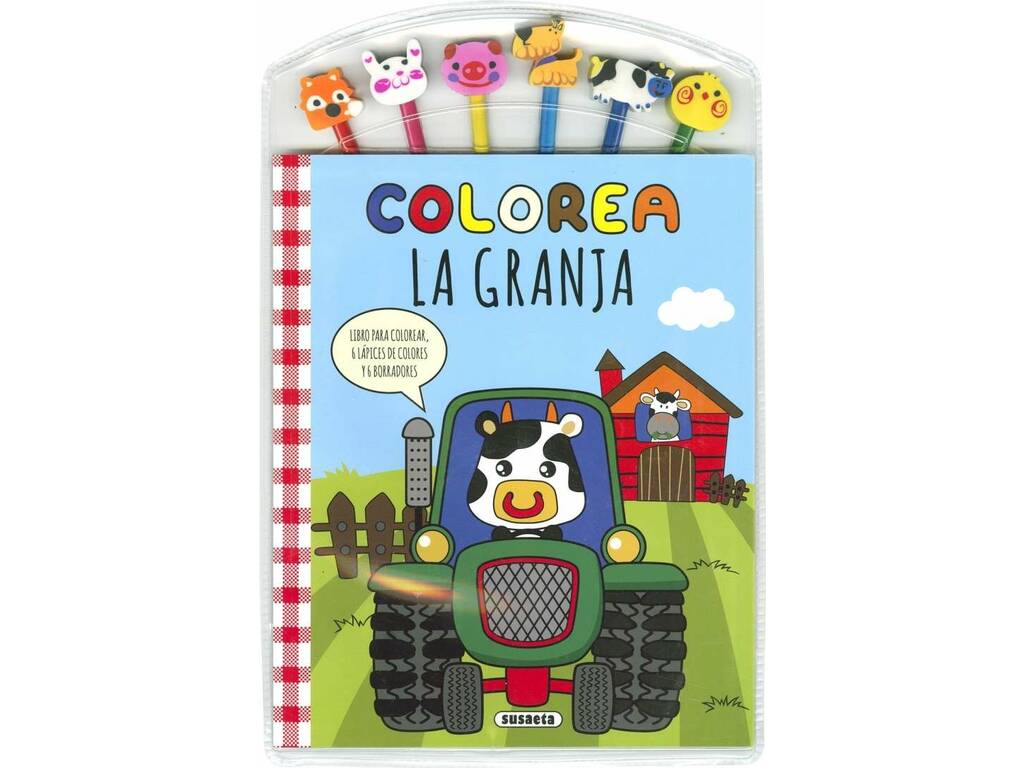 Livre 6 Couleurs La Ferme Susaeta S6082004