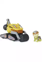 Patrulha Pata Mighty Movie Veículo Rubble de Spin Master 6067511