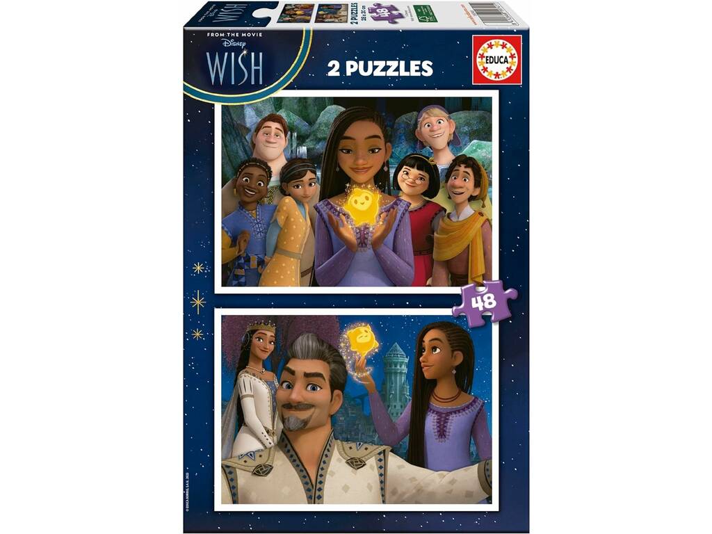 Puzzle 2x48 Wish Educa 19741