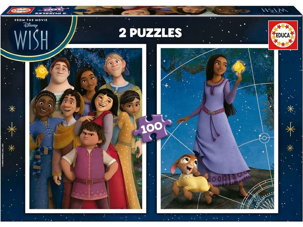 Puzzle 2x100 Wish Educa 19742 - Juguetilandia