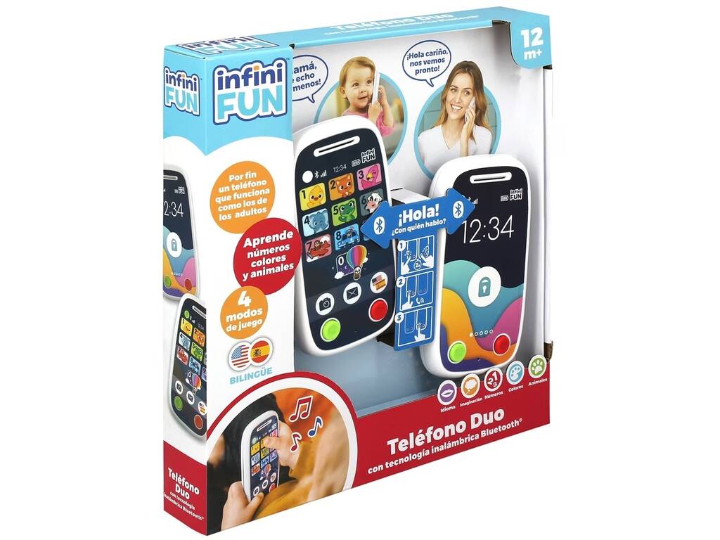 InfiniFun Teléfono Duo Bluetooth Cefa Toys 970