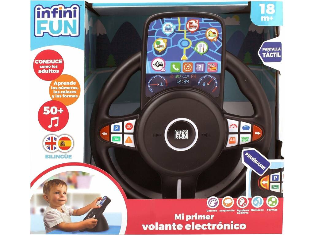 InfiniFun Mon premier volant électronique Cefa Toys 971