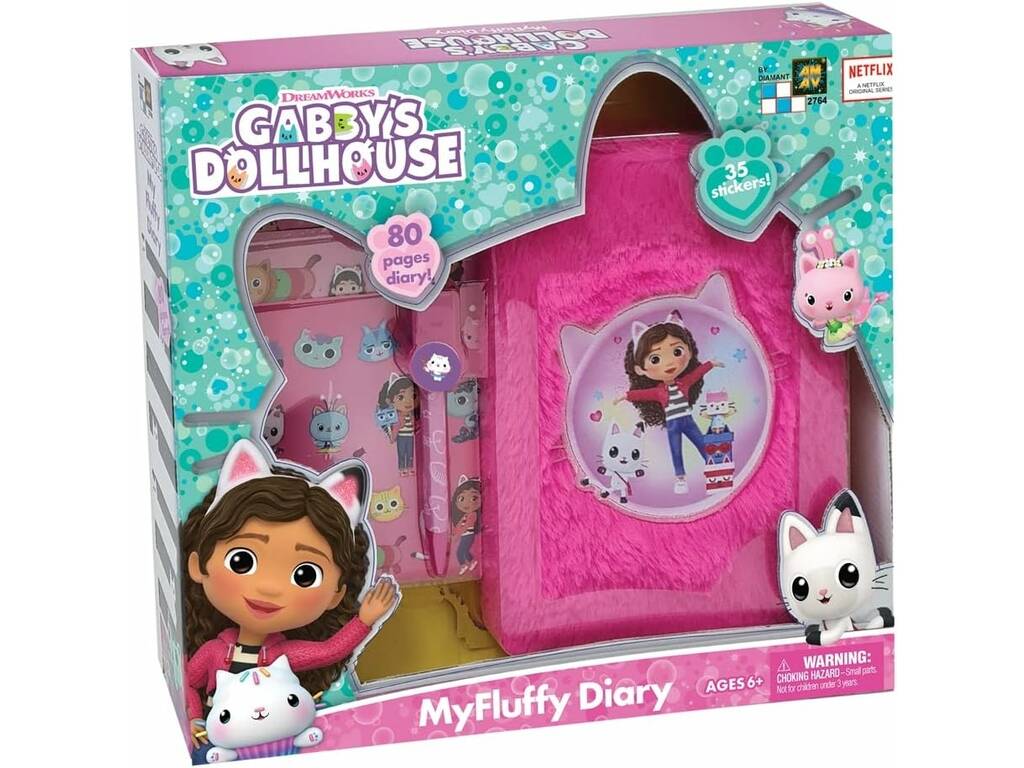 Journal d'activités de la maison de poupées de Gabby Cefa Toys 951