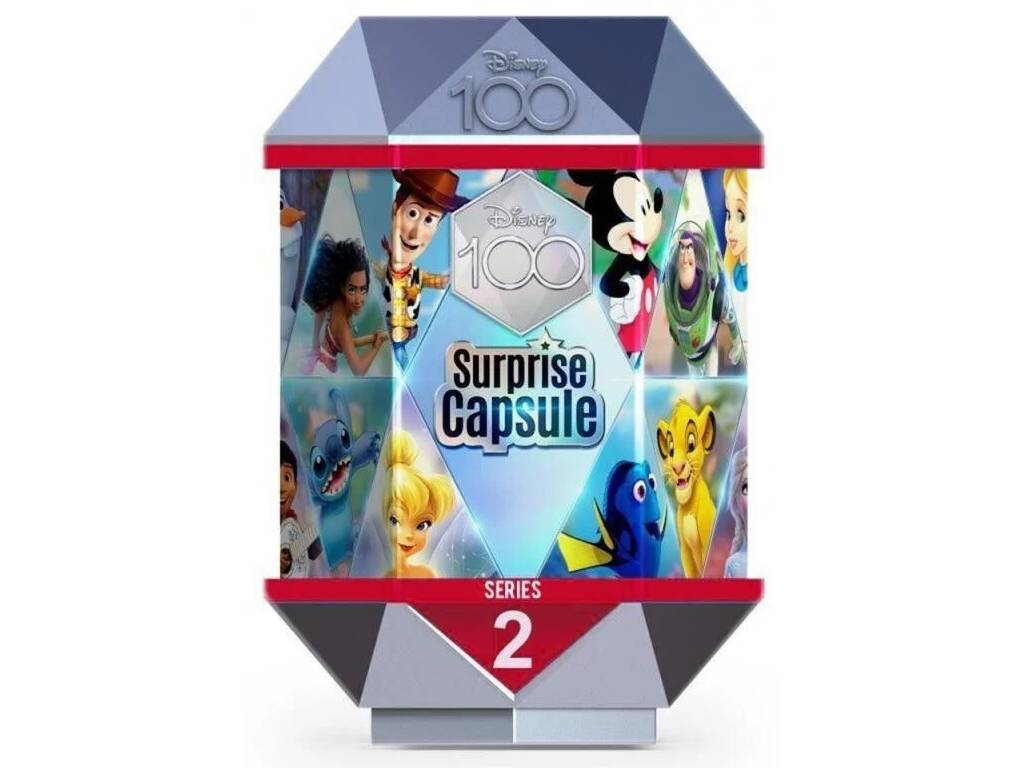 Disney Überraschungskapsel zum 100-jährigen Jubiläum, Serie 2 für Kinder, MX00003
