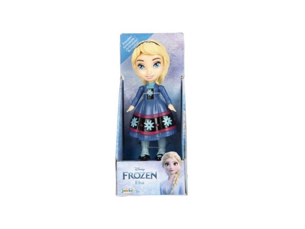 Disney Frozen Mini Bambola Elsa 8 cm. Jakks 22771