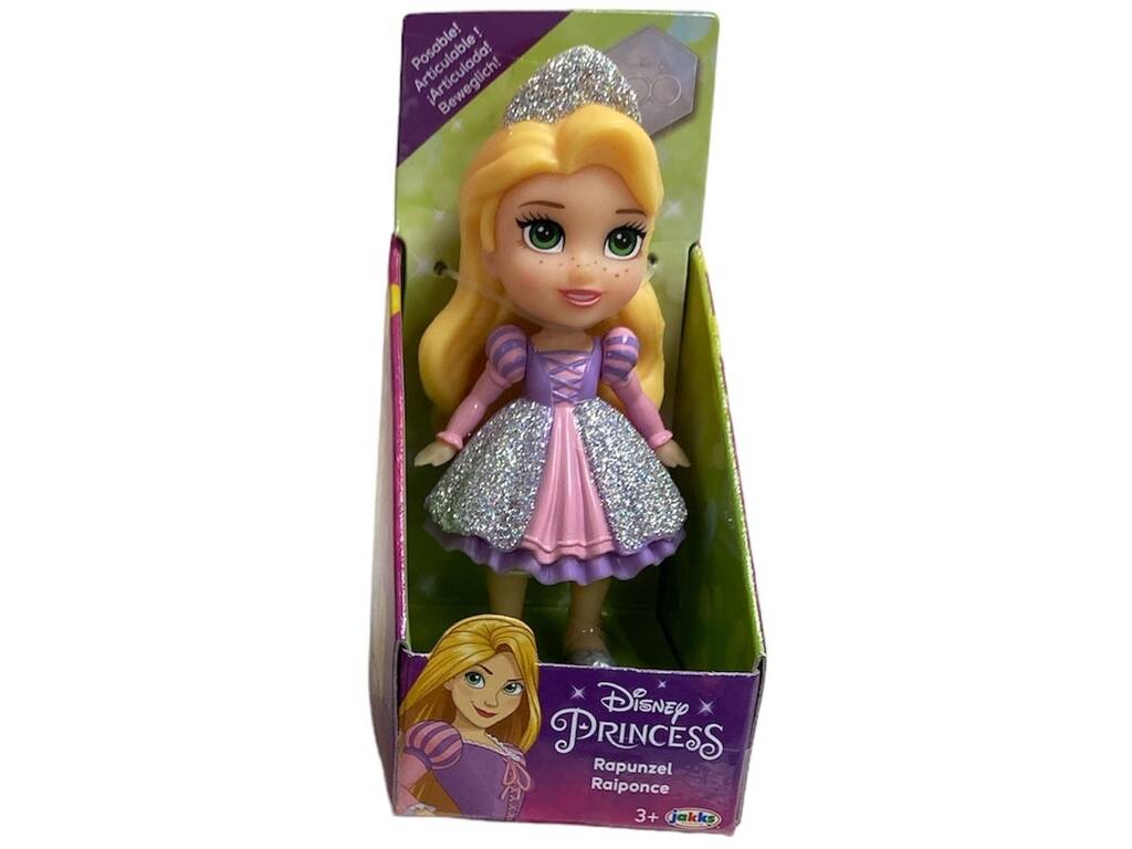 Disney Princess Mini Muñeca Rapunzel 8 cm. Jakks 22730