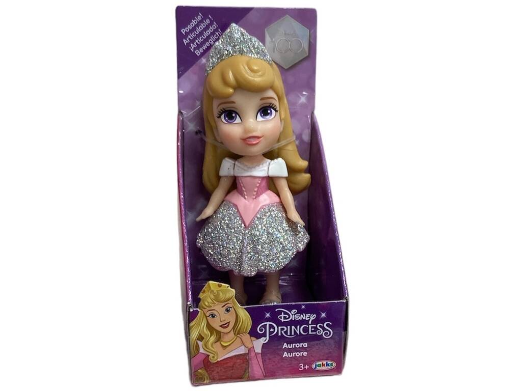 Disney Princess Mini Boneca Aurora 8 cm. Jakks 22721