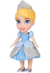 Princesas Disney Mini Muñeca Cenicienta 8 cm Jakks 22724