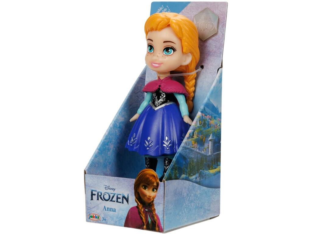 Frozen Disney Mini Muñeca Anna 8 cm. Jakks 22774