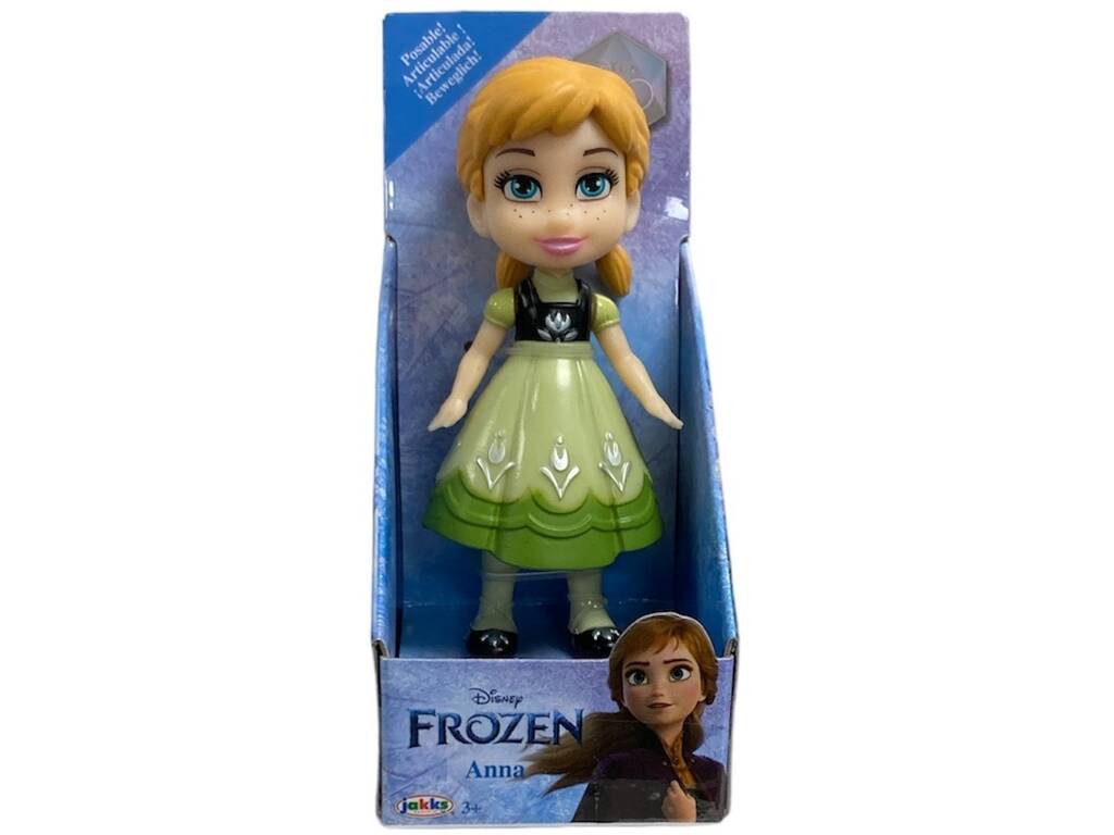 Frozen Disney Mini Muñeca Anna 8 cm. Jakks 22770