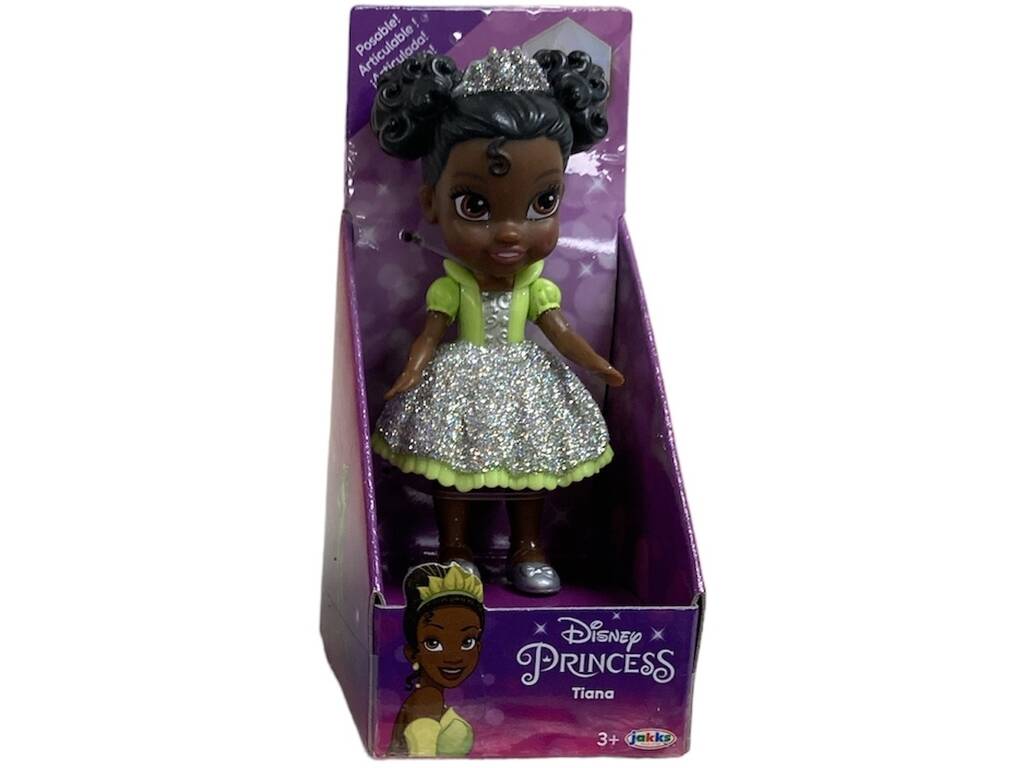 Mini-poupée Disney Princesse Tiana 8 cm. Jakks 22732