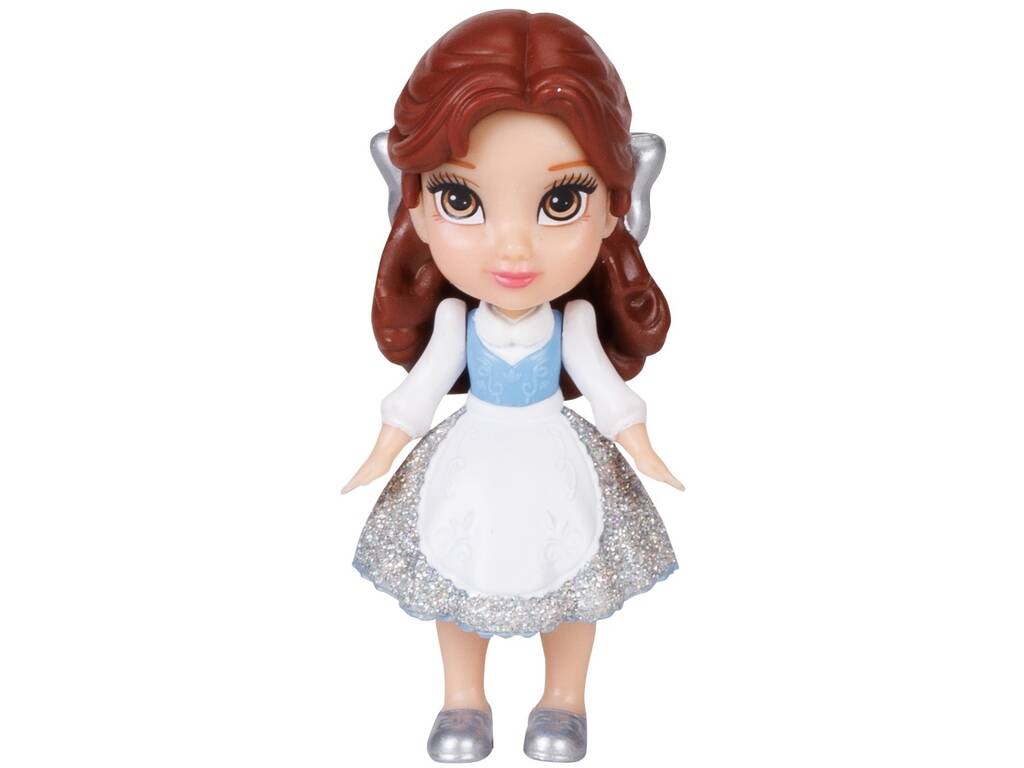 Disney Princess Mini Bambola Belle 8 cm. Jakks 22722