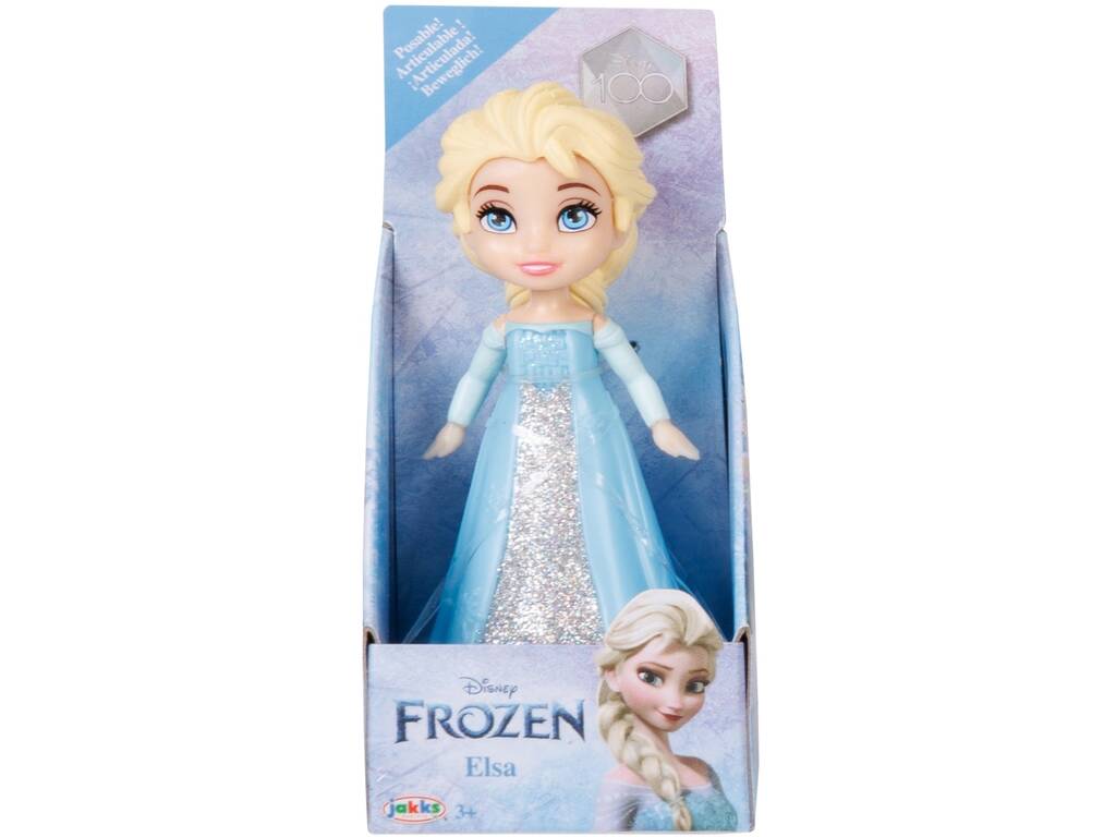 Disney Frozen Mini Boneca Elsa 8 cm Jakks 22773