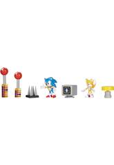 Sonic Diorama Figuras 6 cm Jakks 409254-RF1