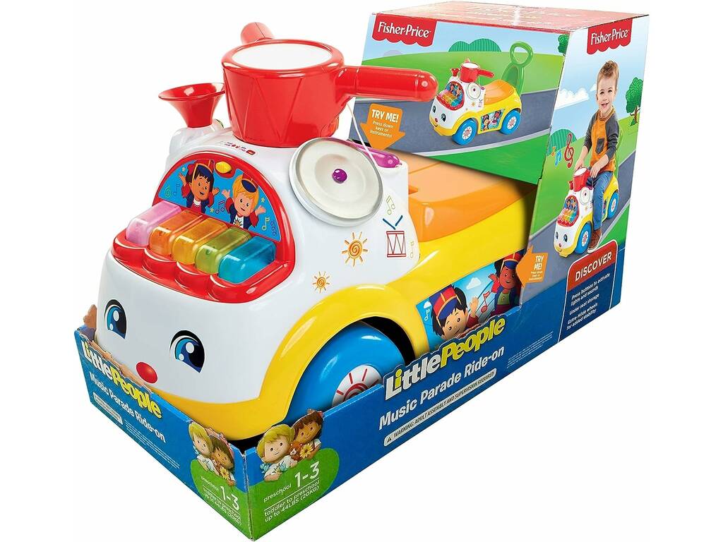 Fisher Price Andador Desfile Musical Little People 39988
