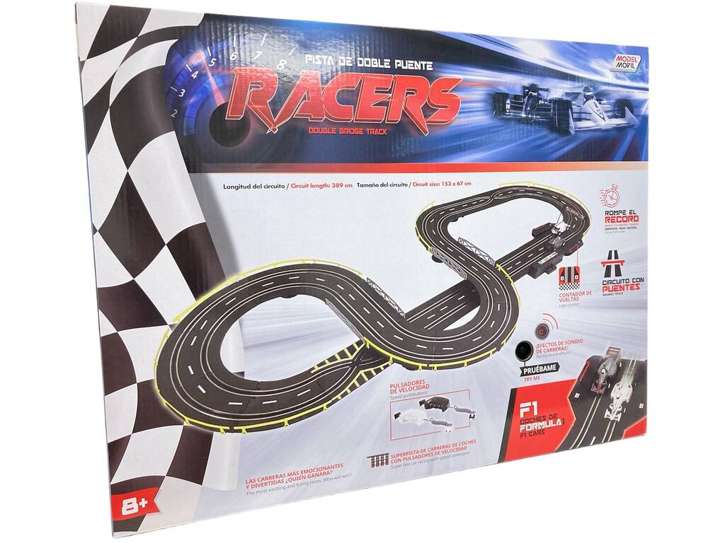 Racers Circuit de Formule 1 Double Bridge Track