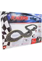 Racers Circuito Fórmula 1 Pista de Ponte Dupla