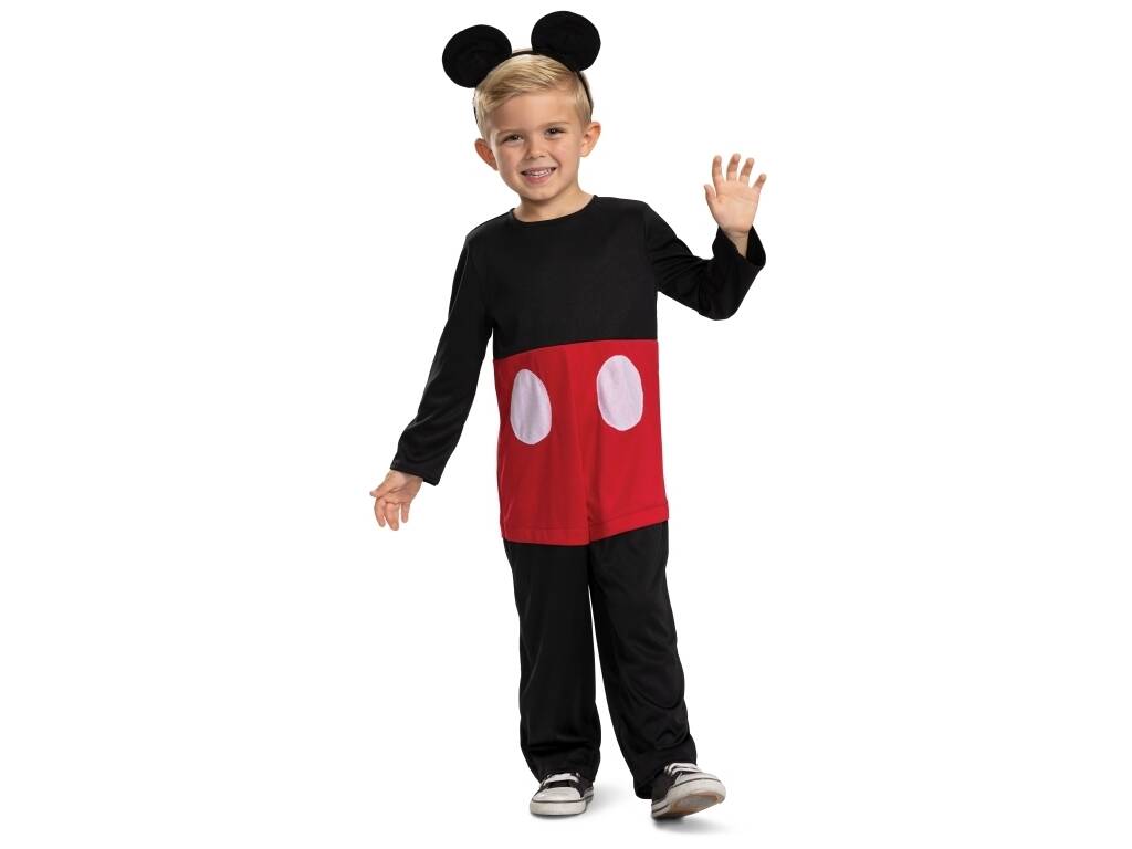 Costume per bambino Mickey Mouse Classico 5-6 Anni Liragram 129499L-EU
