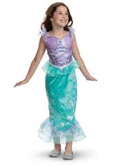 Costume bambina Disney 100 Anniversario Ariel Classico 5-6 Anni Liragram 156029L-UK