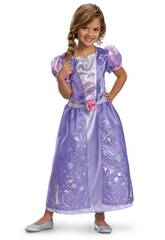 Costume bambina Disney 100° Anniversario Raperonzolo Classico 7-8 Anni Liragram 156049K-UK