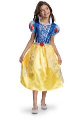 Costume Bambina Disney 100° Anniversario Biancaneve Classico 7-8 Anni Liragram 156059K-EU