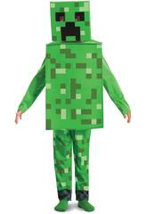 Minecraft Costume de Creeper pour enfants 7-8 ans Liragram 115779K-15L