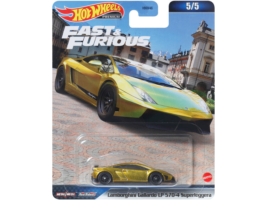 Hot Wheels Premium Fast & Furious Carro Mattel HNW46