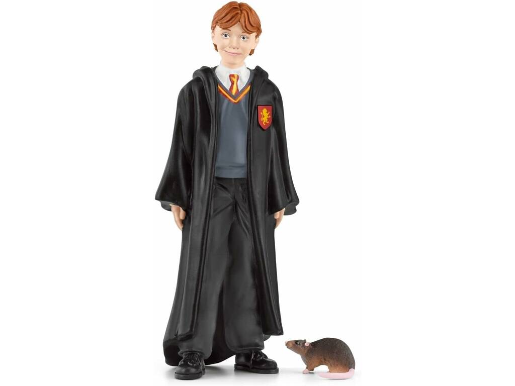Harry Potter Figura Ron Weasley y Scabbers Schleich 42634