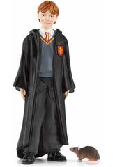 imagen Figurine Harry Potter Ron Weasley et Scabbers Schleich 42634