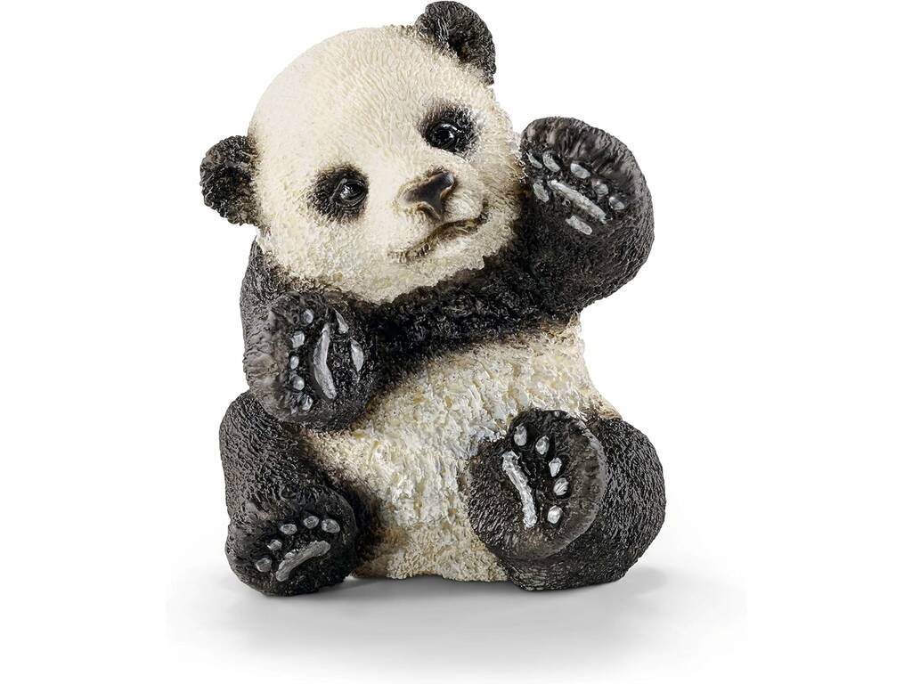 Wild Life Filhote de Urso Panda Brincando de Schelich 14734