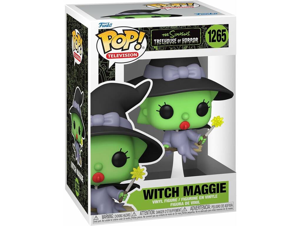 Funko Pop Television The Simpsons Treehouse of Horror Maggie Witch Funko 66338
