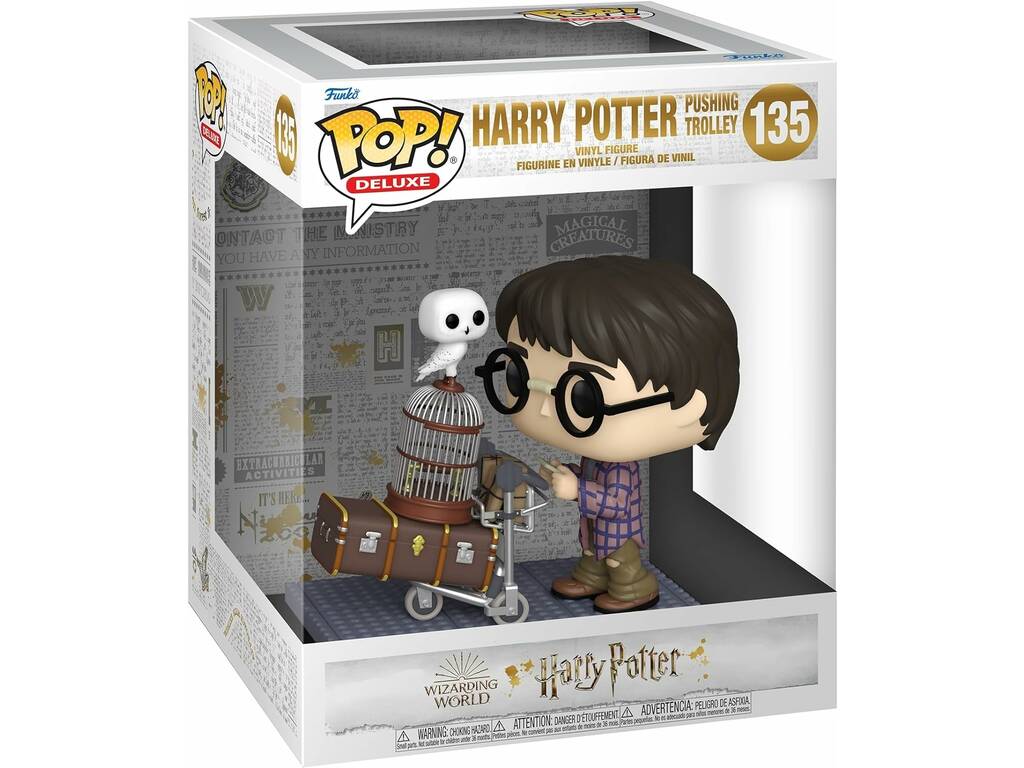 Funko Pop Deluxe Harry Potter mit Gepäckwagen Funko 57360
