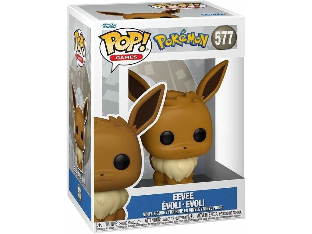 Funko Pop Jeux Pokémon Figure Eevee