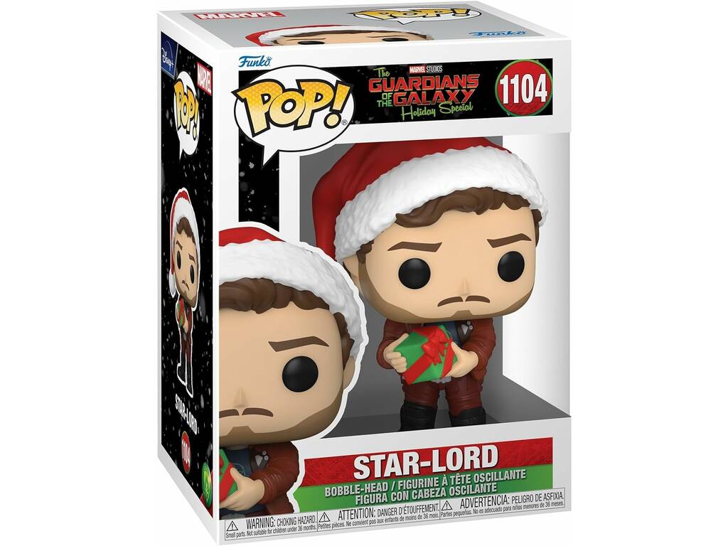 Funko Pop Marvel Guardians of the Galaxy Weihnachtsspecial Star-Lord Funko 64333