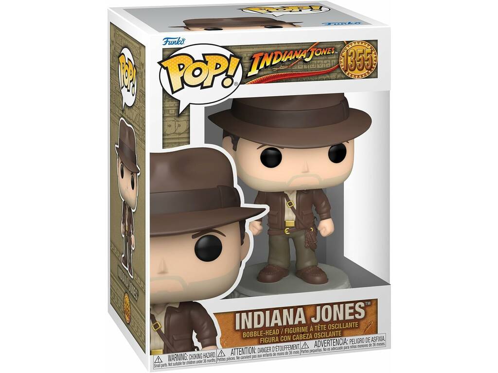 Funko Pop Indiana Jones avec tête de bobbing Funko 59259