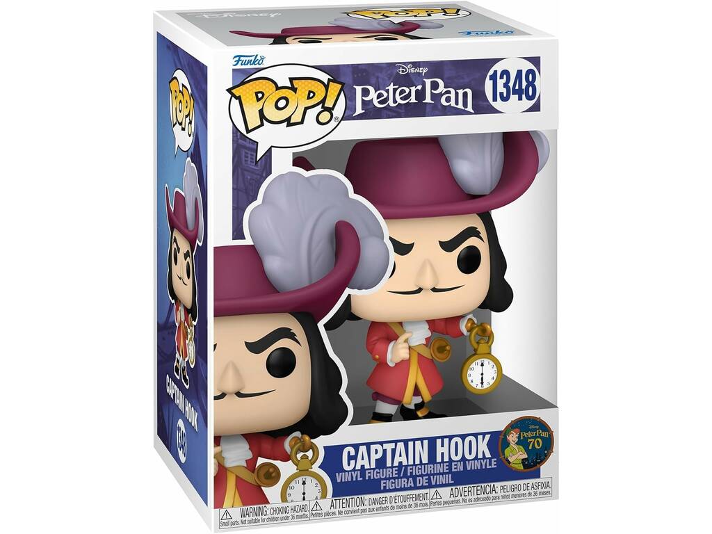 Funko Pop Disney Peter Pan 70th Anniversary Captain Hook Funko 70695