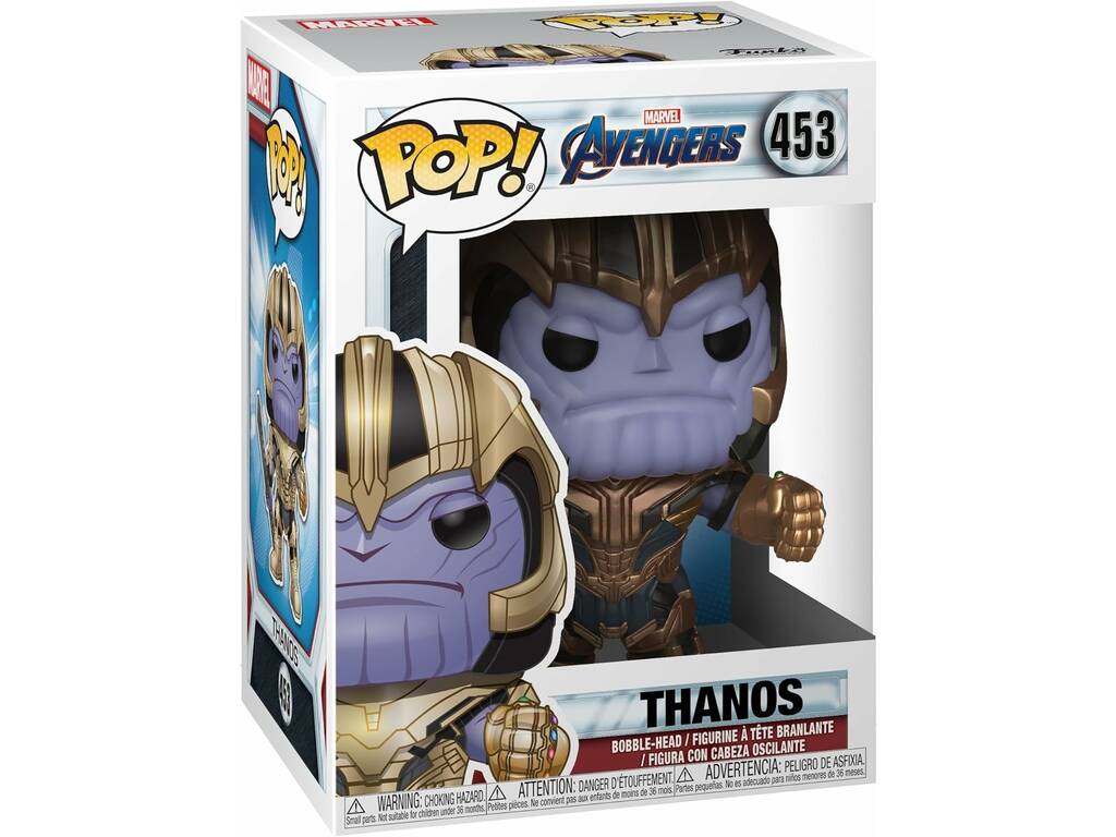 Funko Pop Marvel Avengers Thanos Cabeça Oscilante Funko 36672