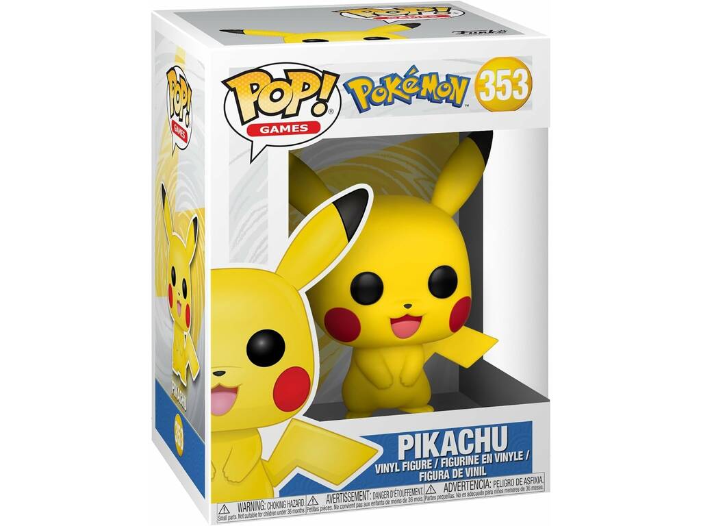 Funko Pop Games Pokémon Pikachu Edição Especial Funko 31528