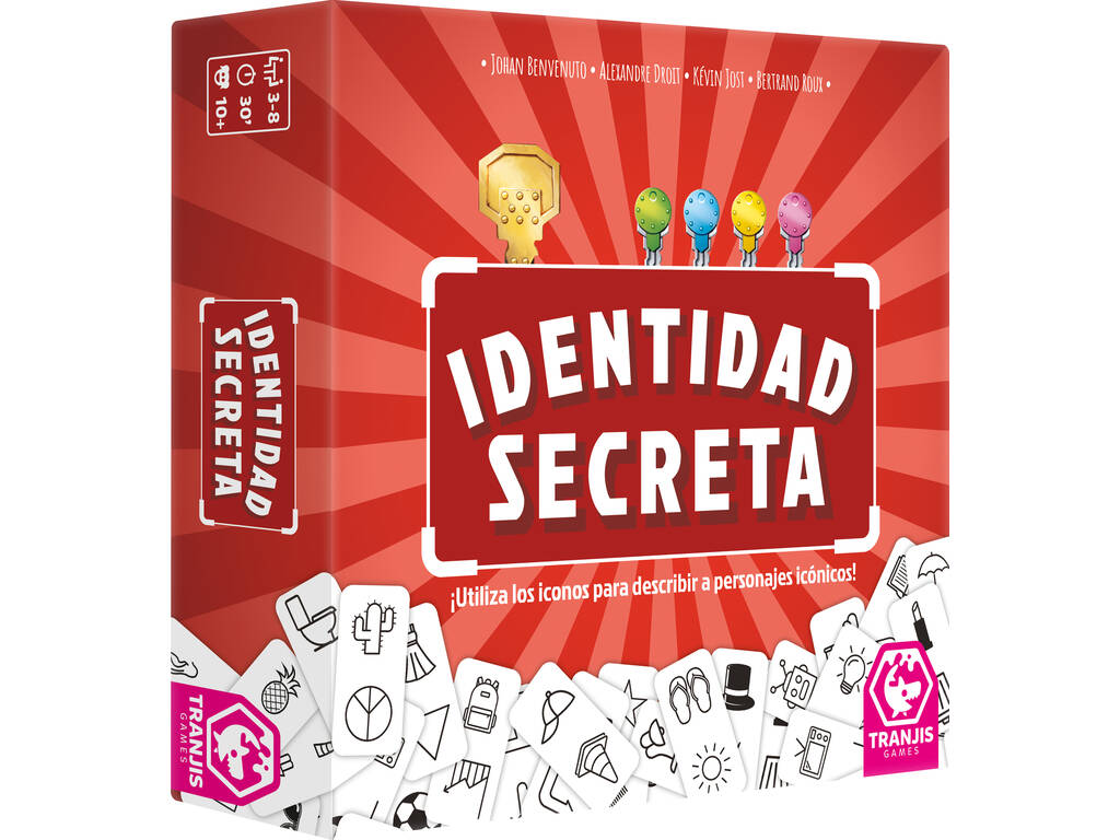 Identidade Secreta Tranjis Games TRG-073sec