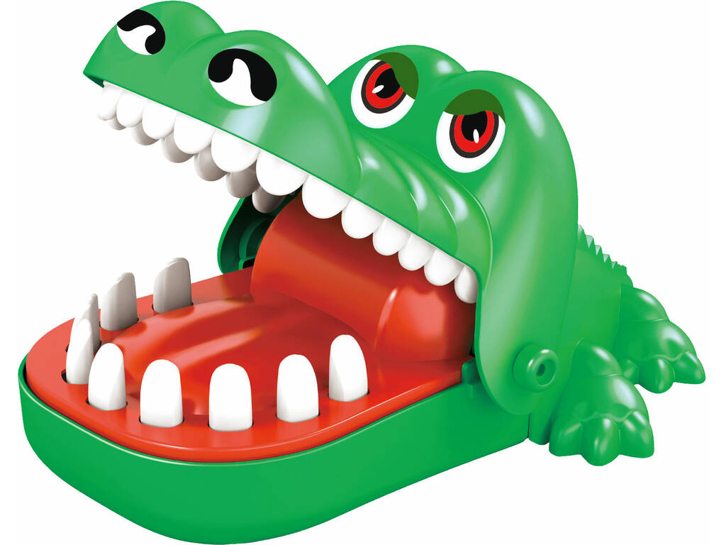Krokodil beim Zahnarzt