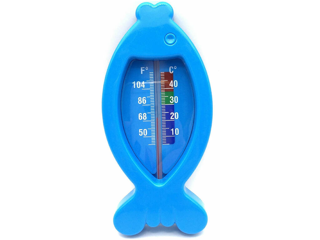 Termometro da bagno Blu Pesciolino 10-50 ºC