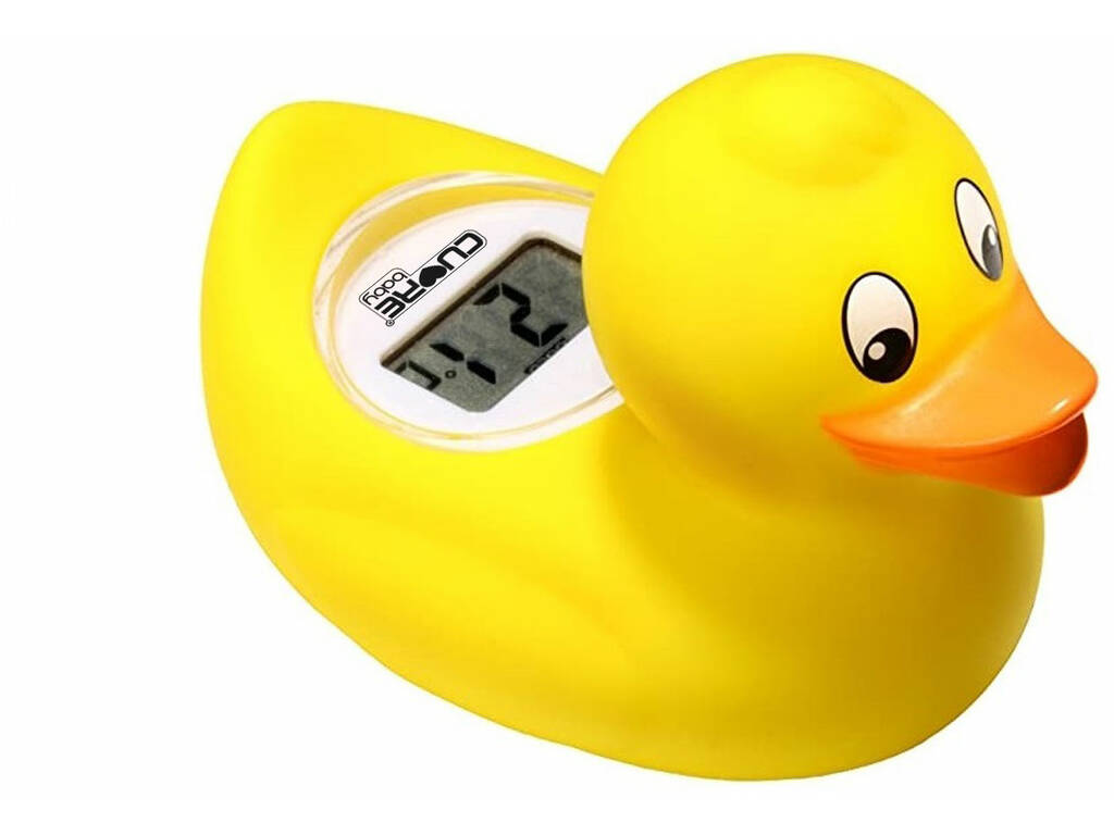 Termómetro Digital para Banho Patinho Amarelo com Alarme e Auto OFF