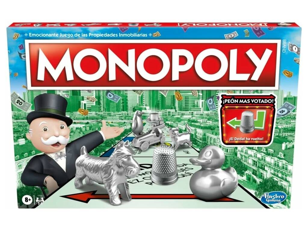 Monopol Madrid Hasbro C1009793