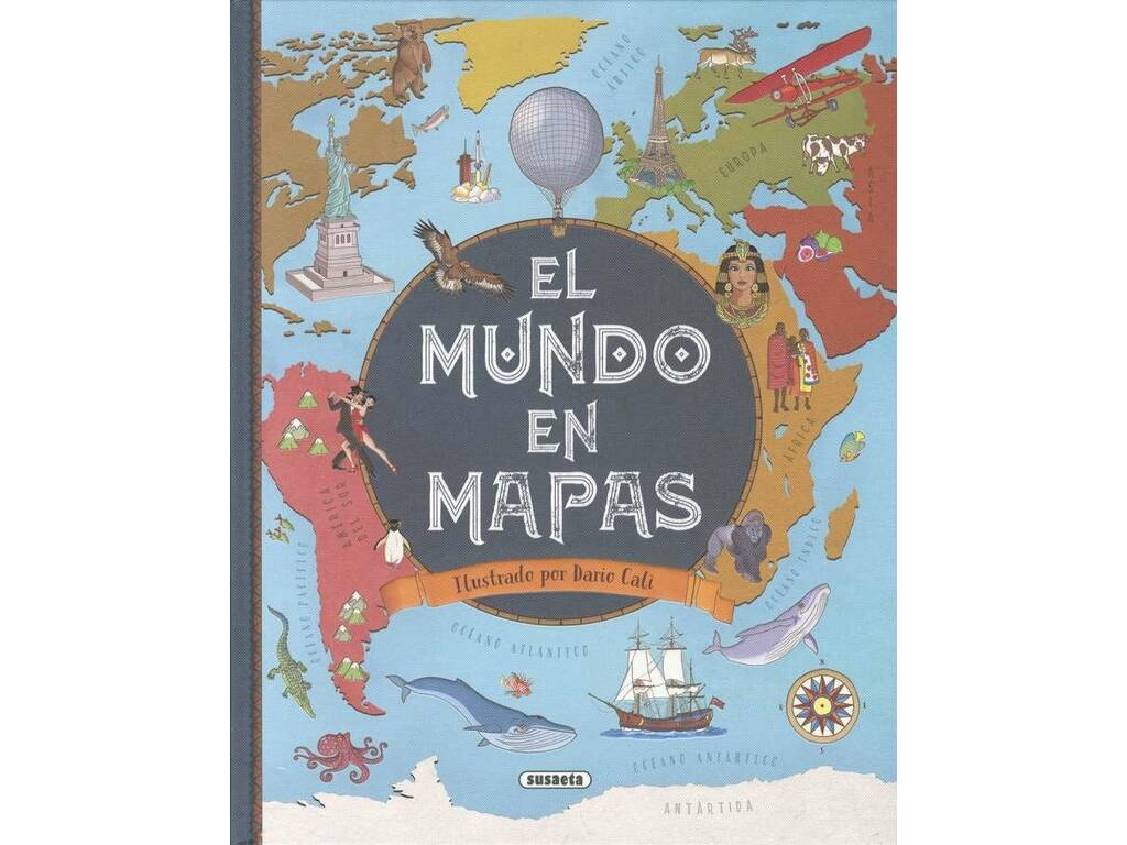 El Mundo en Mapas de Susaeta S2131002