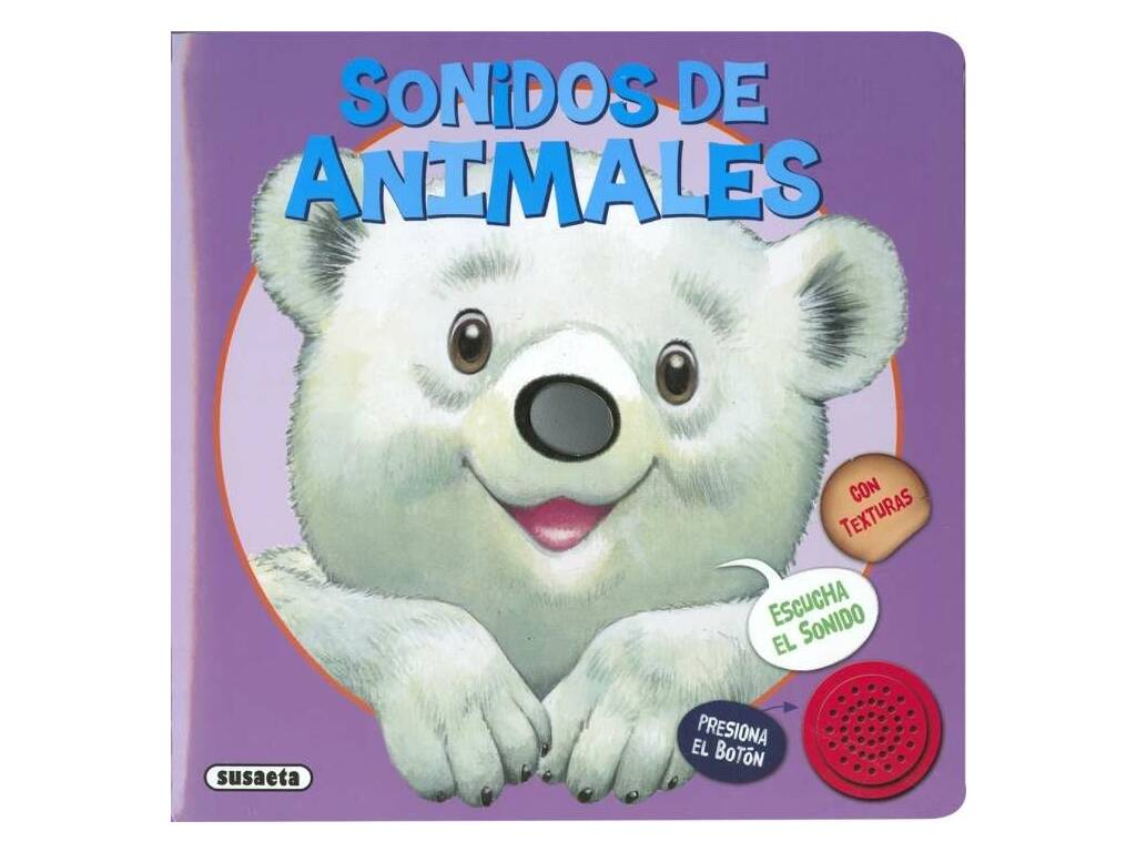 Toca, Siente y Escucha Libro Sonidos de Animales Susaeta S3593003