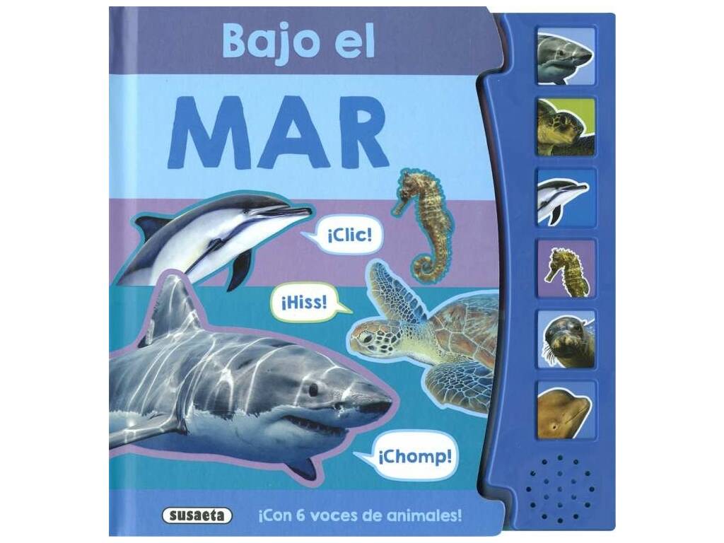 Vozes de Animais Livro Sob o Mar Susaeta S3632003