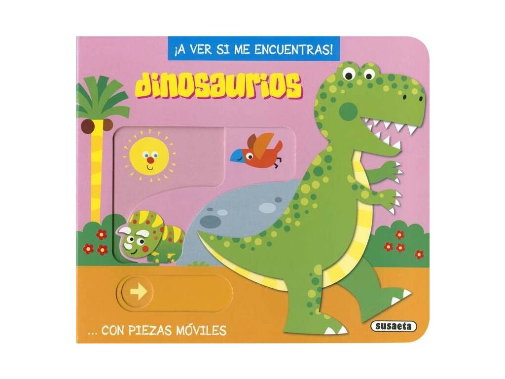 Vamos Ver se Me Encontras! Dinossauros de Susaeta S5182002