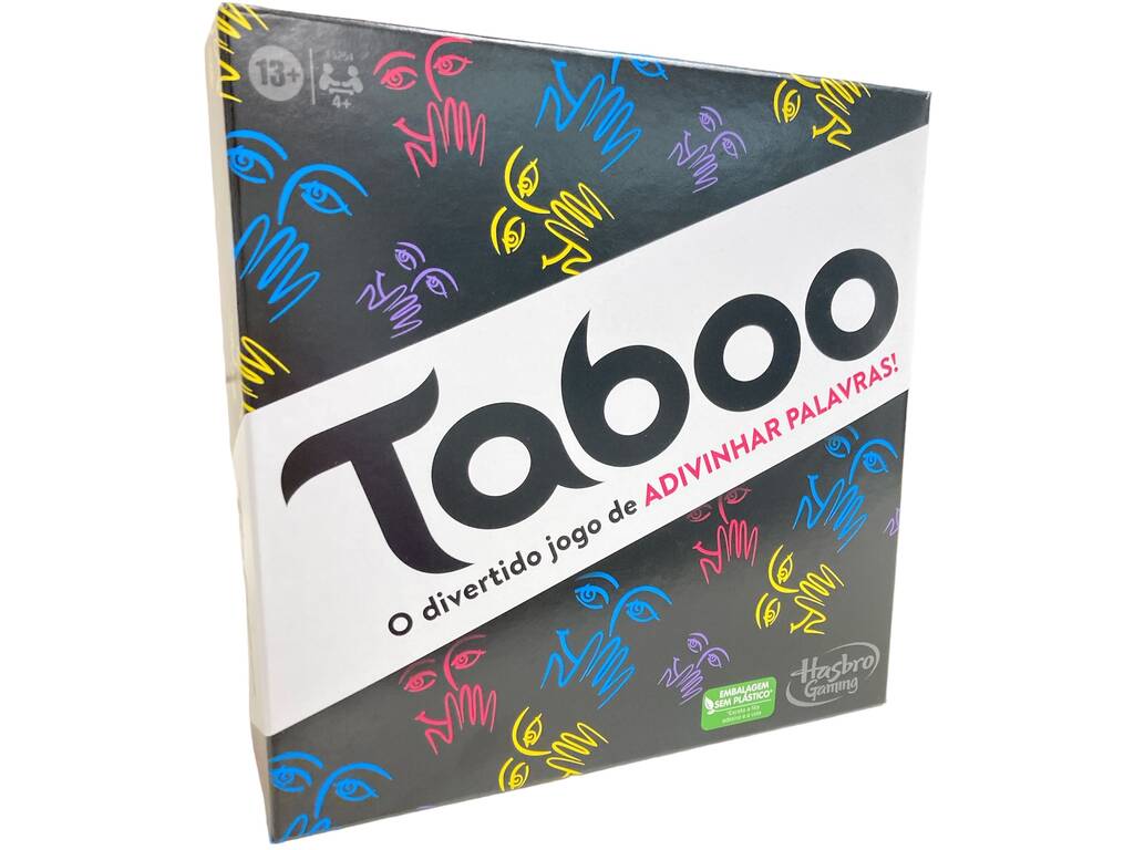 Jogo de mesa Tabu em Português Hasbro F5254190